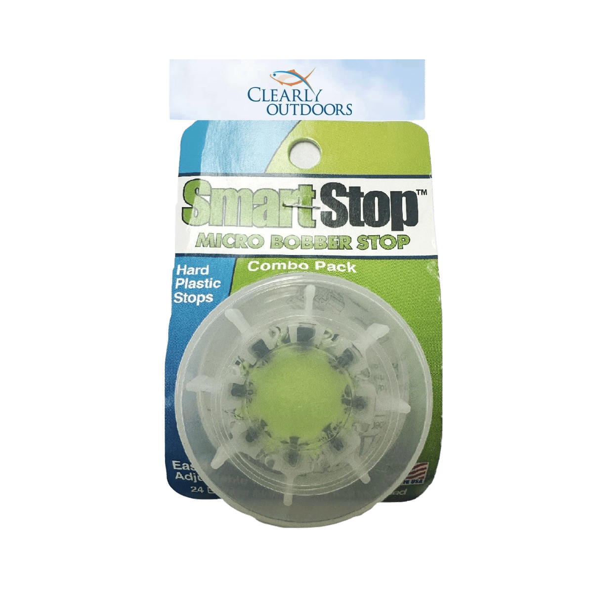 CLEAR BLUE SMART STOP MICRO HOLDER 24PK CLEAR