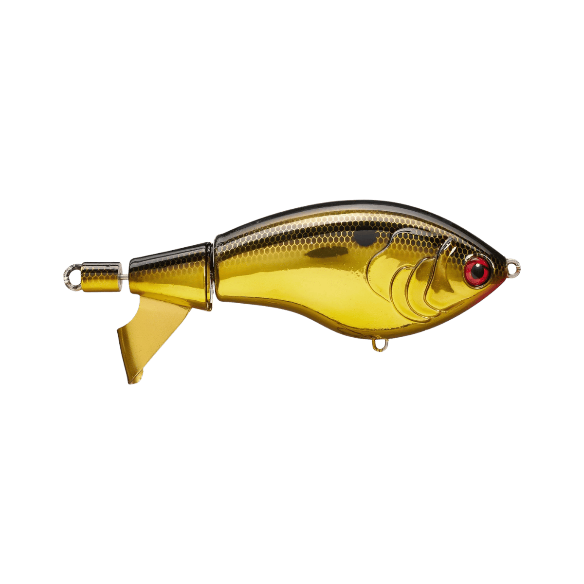 STRIKE KING CLICKIN CHICKEN SWIMBAIT GOLD NATURAL SHAD