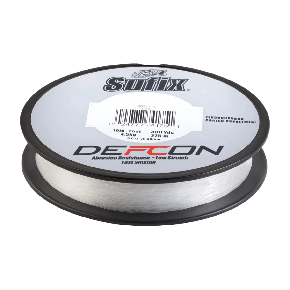 SUFIX DEFCON FC CO-POLYMER 300YD - CLEAR