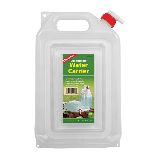 COGHLANS EXPANDABLE WATER CARRIER - 2.11 US GAL /  8 L