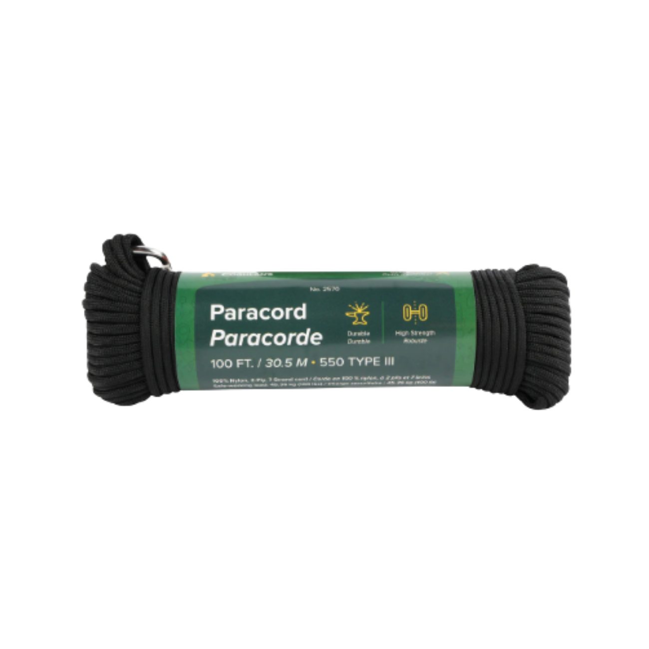 COGHLANS PARACORD BLACK