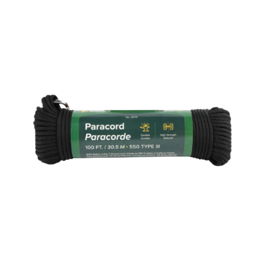 COGHLANS PARACORD BLACK