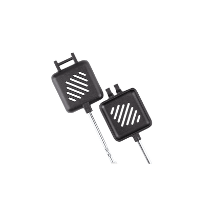 COGHLANS CAST IRON BROILER - 3 LBS - CLOSE-UP VIEW