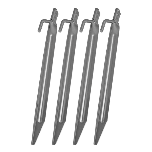 COGHLANS STEEL TENT STAKES 4PK - 12 IN