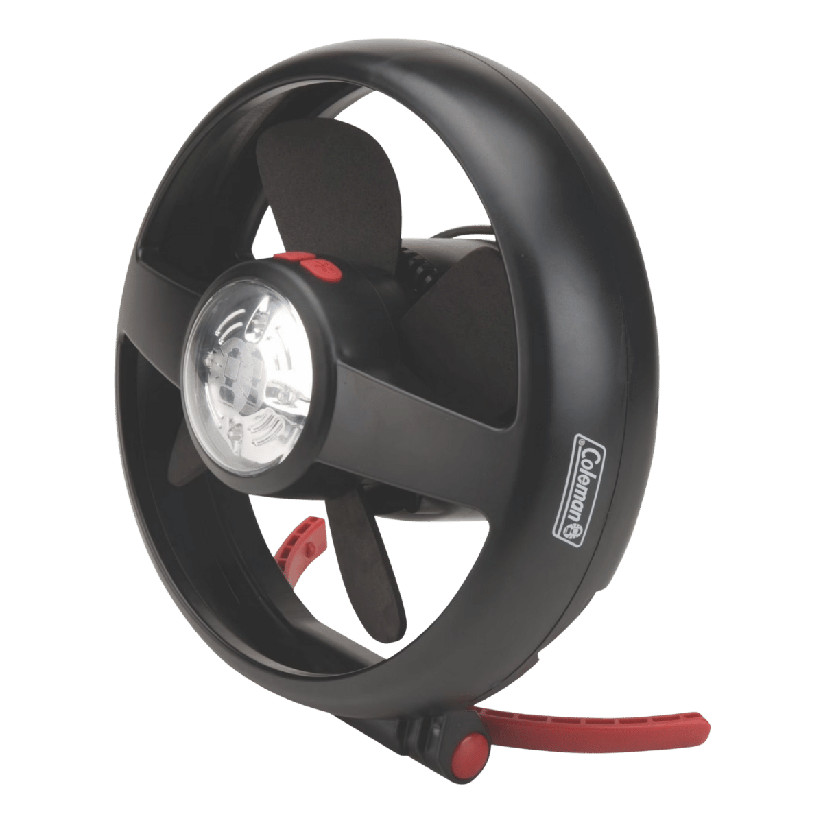 COLEMAN RECHARGABLE TENT FAN/LIGHT WITH STAND