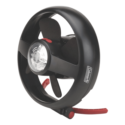 COLEMAN RECHARGABLE TENT FAN/LIGHT WITH STAND