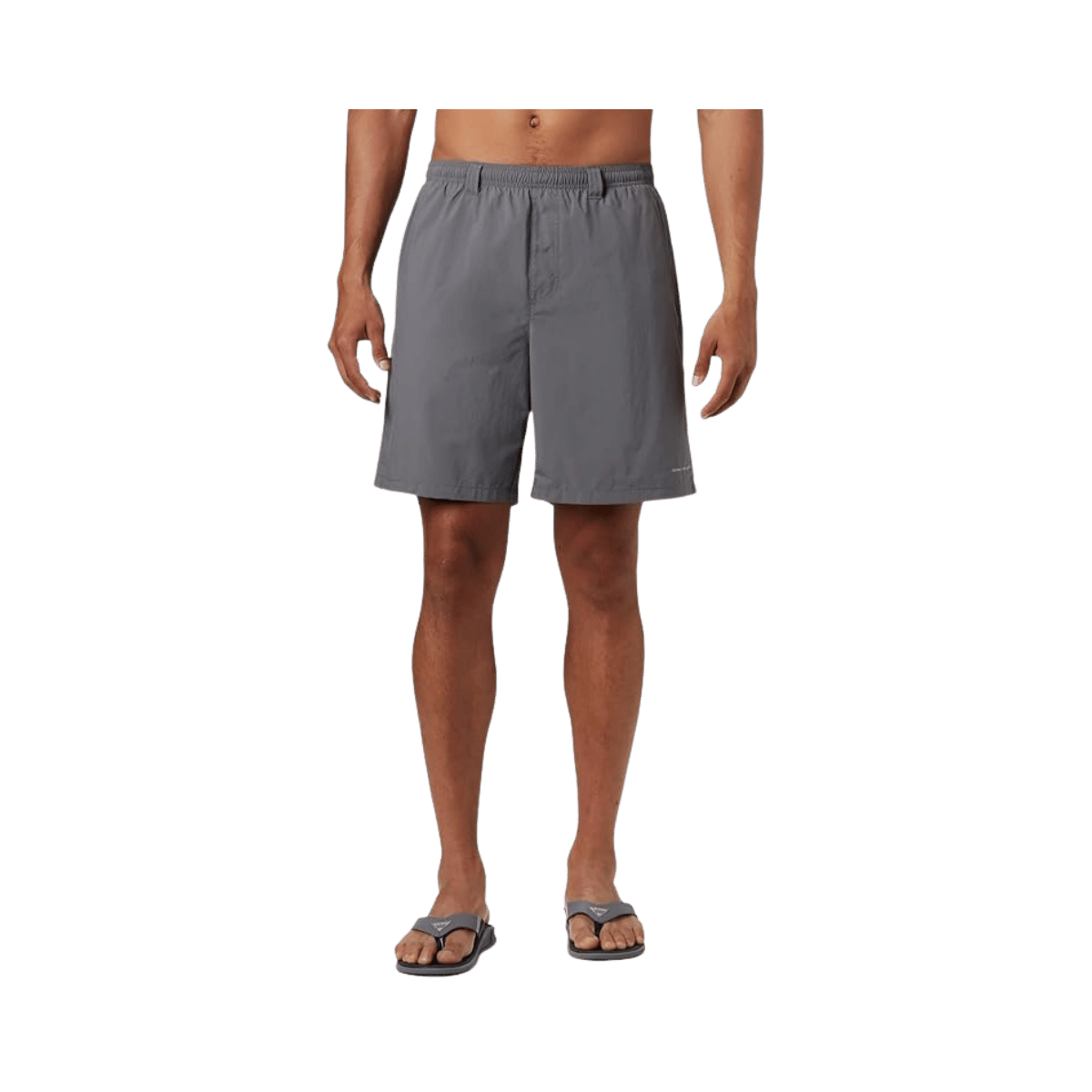 COLUMBIA BACKCAST III WATER SHORT 6" CITY GREY