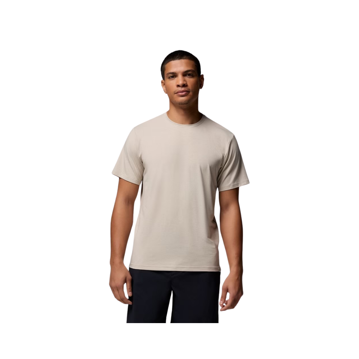 COLUMBIA CSC SOFT STRETCH SS TEE DARK STONE HEAT