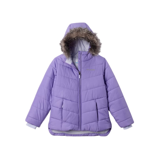 COLUMBIA G KATELYN CREST III HOODED JKT PAISLEY PURPLE