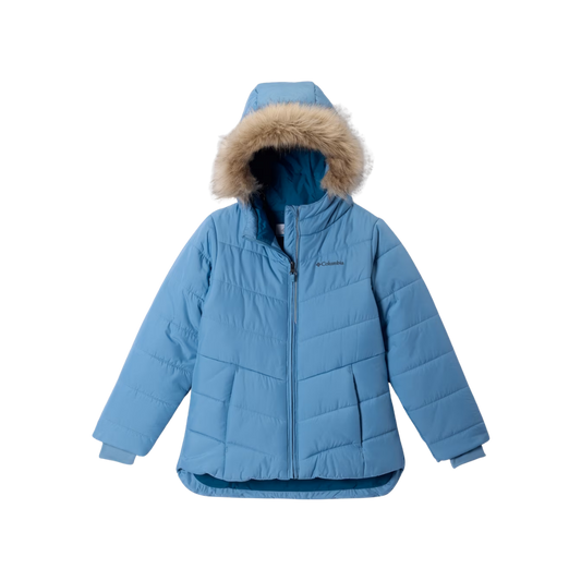 COLUMBIA G KATELYN CREST III HOODED JKT RAINY DAY