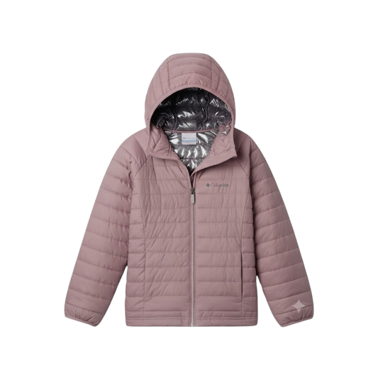 COLUMBIA G POWDER LITE II HOODED JKT MINERAL PINK
