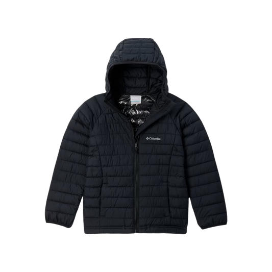 COLUMBIA G POWDER LITE II HOODED JKT BLACK