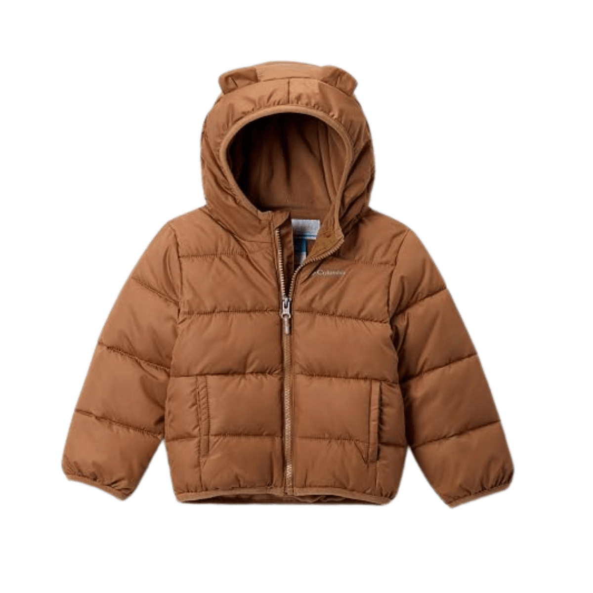 COLUMBIA K TINY BEAR JACKET CAMEL BROWN