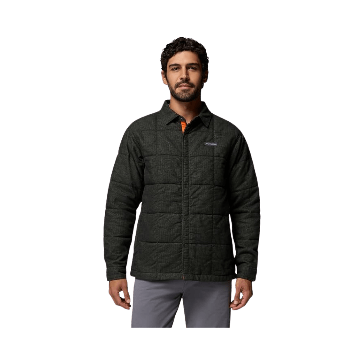 COLUMBIA LANDROAMER II QUILTED SHIRT JACKET- GREENSCAPE