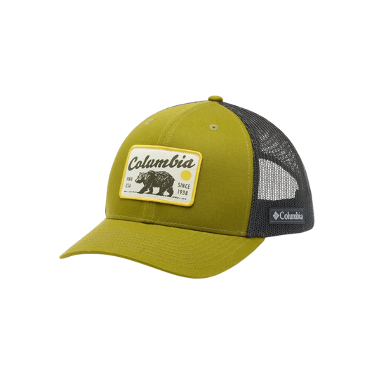 COLUMBIA MESH SNAP BACK MOSSY GREEN PNW