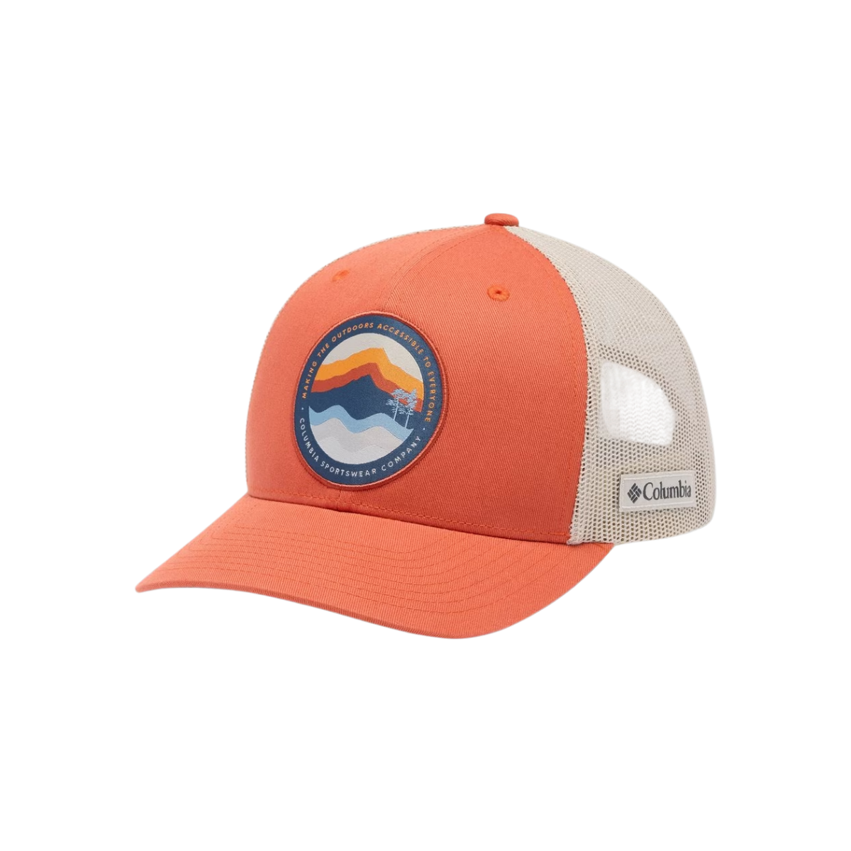 COLUMBIA MESH SNAP BACK TUSCAN DARK STONE