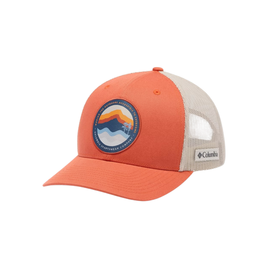 COLUMBIA MESH SNAP BACK TUSCAN DARK STONE