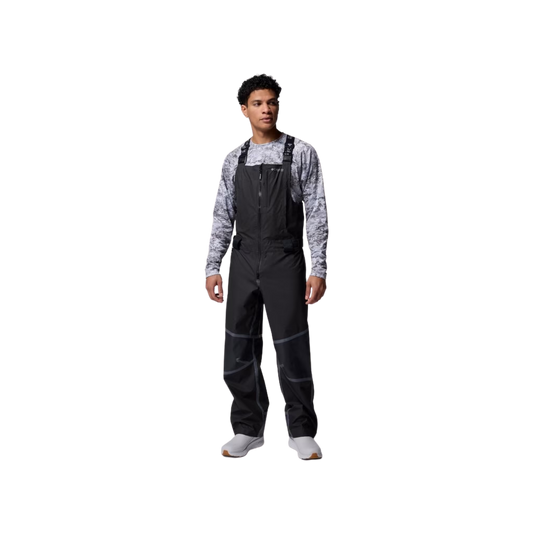 COLUMBIA PFG FORCE XII ODX BIB WATERPROOF FISHING BIBS BLACK