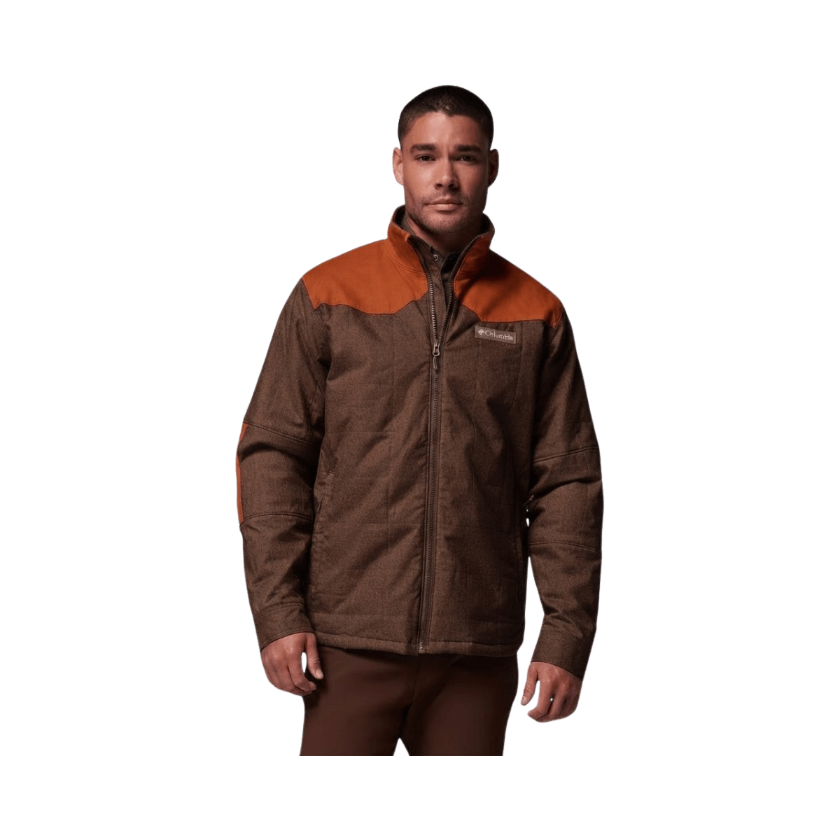 COLUMBIA SADDLE POINT INS JACKET SAHARA WALNUT