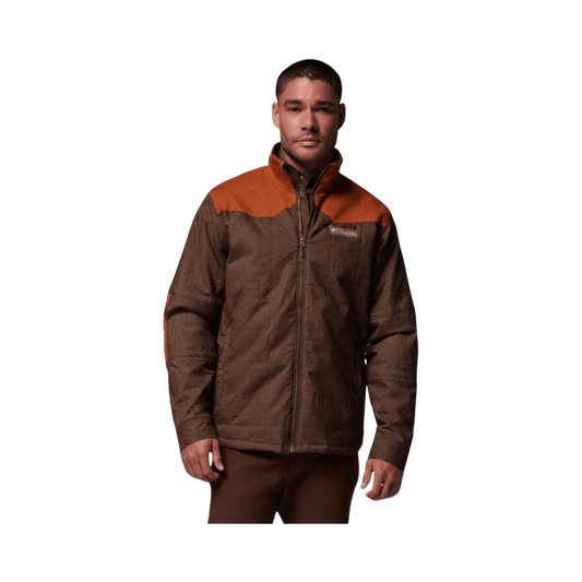 COLUMBIA SADDLE POINT INS JACKET SAHARA WALNUT
