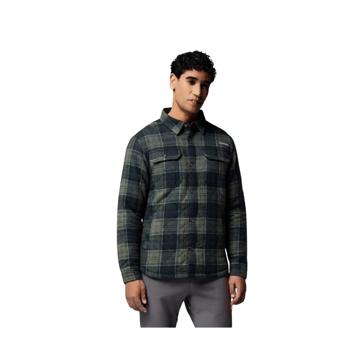 COLUMBIA SADDLE POINT WRM LINED FLANNEL NOCTURNAL