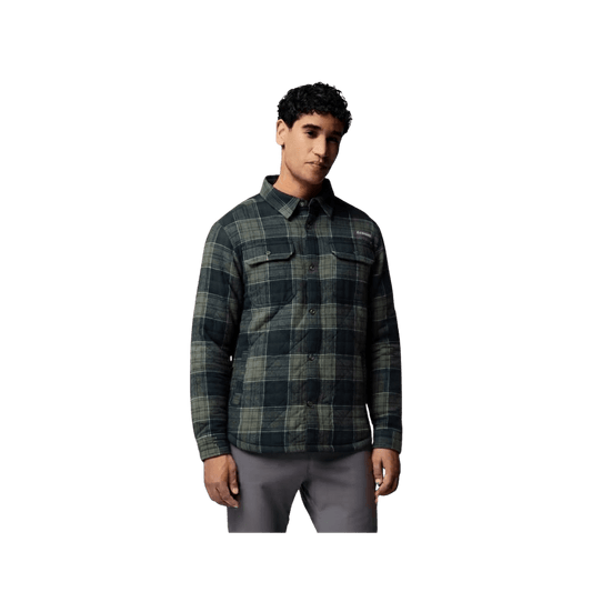 COLUMBIA SADDLE POINT WRM LINED FLANNEL NOCTURNAL