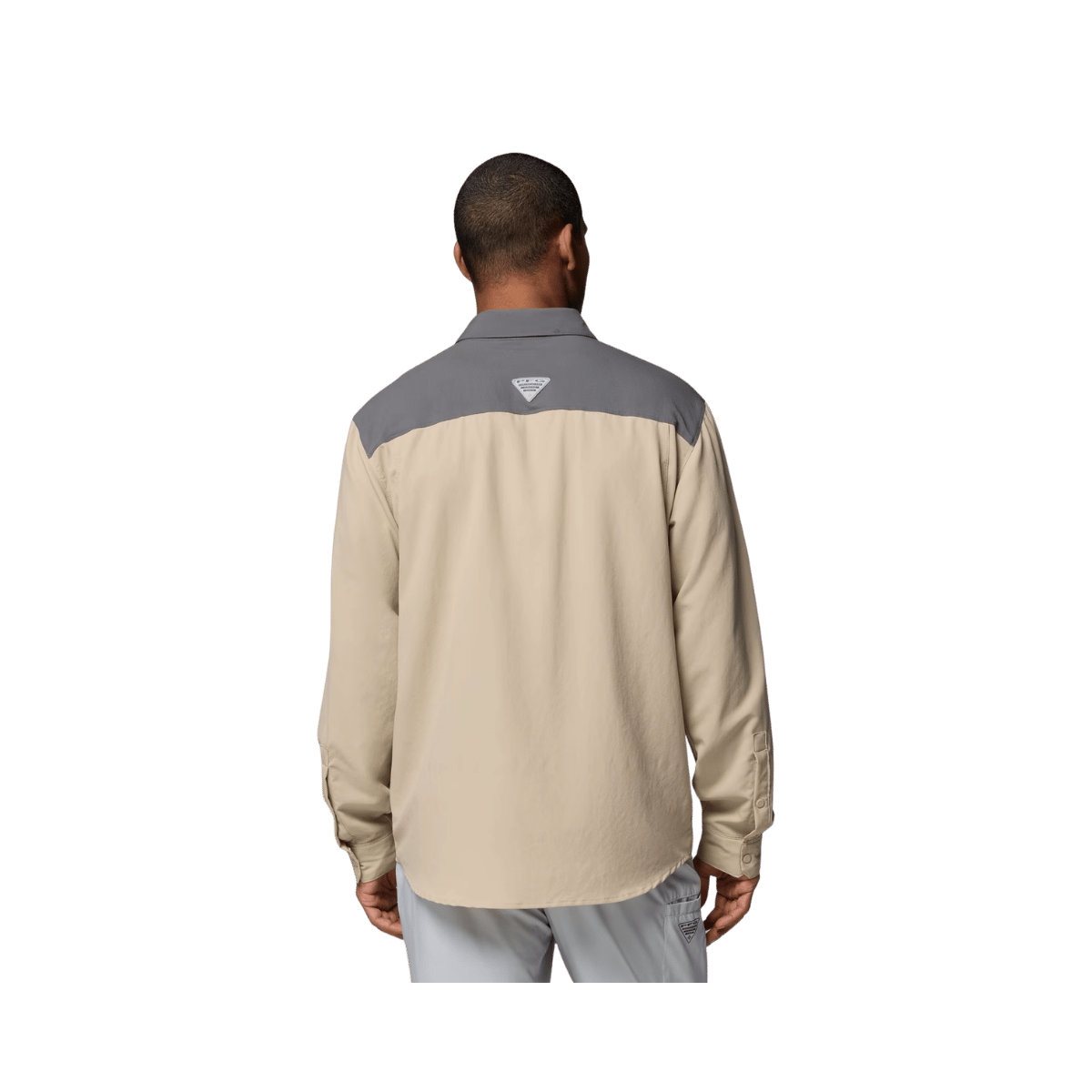 COLUMBIA SHOALTECH LS SHIRT BACK