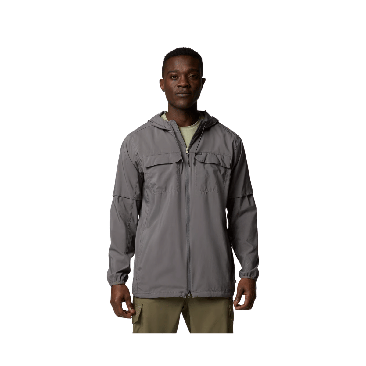 COLUMBIA SKIEN VALLEY HOODED LS SHIRT FRONT