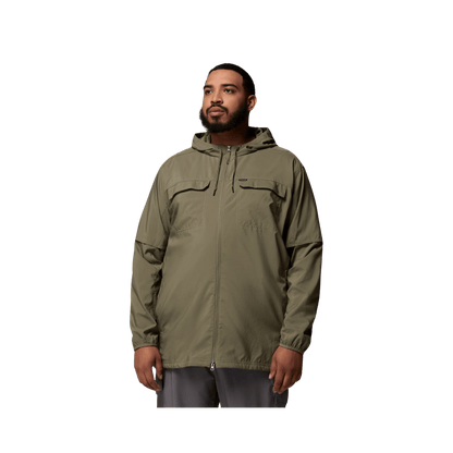COLUMBIA SKIEN VALLEY HOODED LS SHIRT FRONT