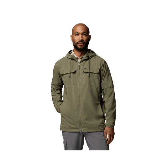 COLUMBIA SKIEN VALLEY HOODED LS SHIRT FRONT