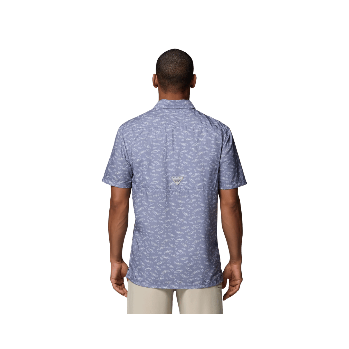 COLUMBIA SUPER SLACK TIDE CAMP SHIRT MENS BACK