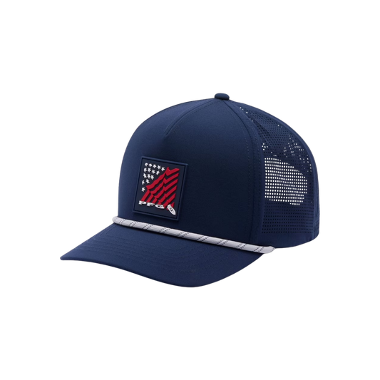 COLUMBIA TIDAL PURSUIT 3D STRETCH SNAP COLLEGIATE NAVY
