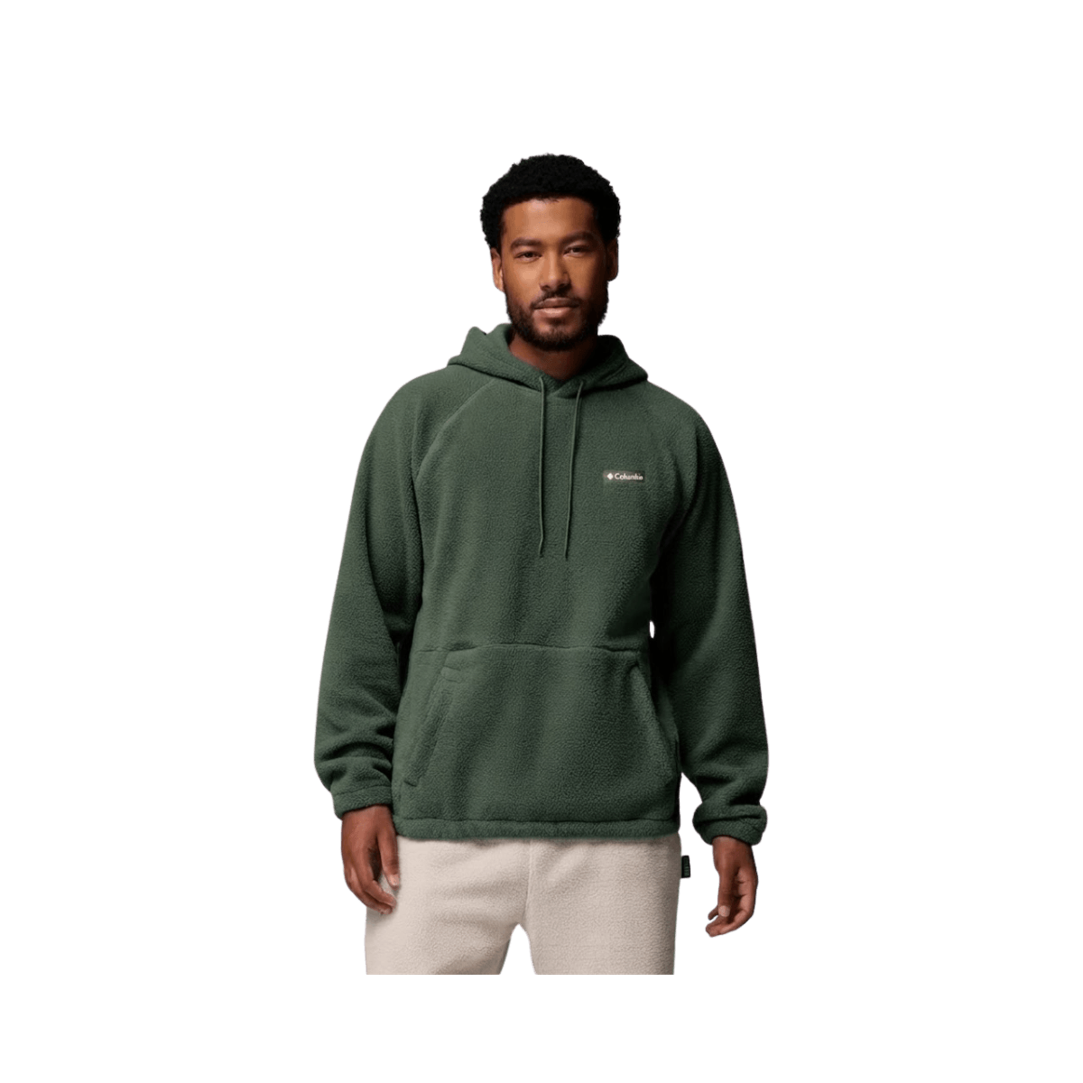 COLUMBIA TIMBER CREST MTR FLEECE HOODIE SEDONA SAGE