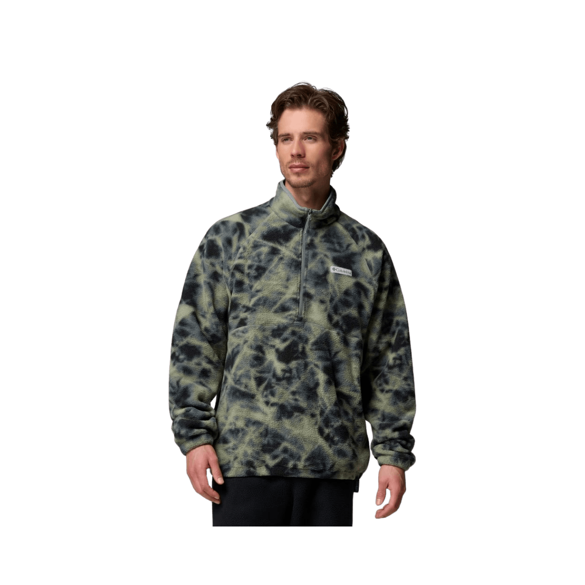 COLUMBIA TIMBER CRST MTR FLEECE PRNT HZ SEDONA SAGE