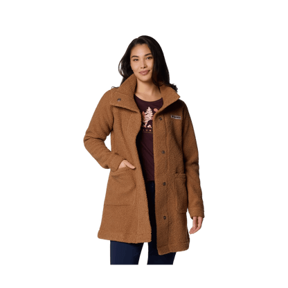 COLUMBIA W PANORAMA LONG JACKET FRONT
