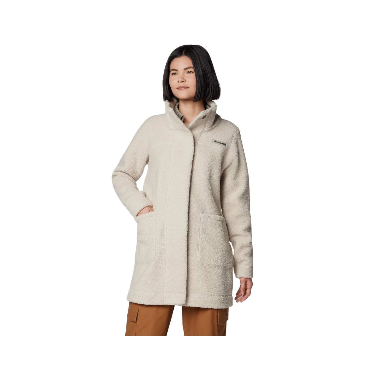 COLUMBIA W PANORAMA LONG JACKET FRONT