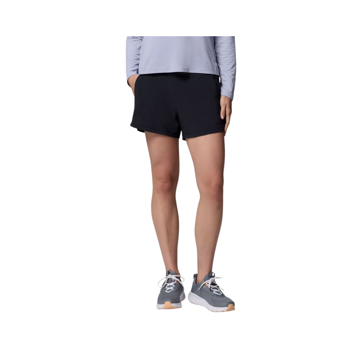 COLUMBIA W PFG CASTBACK SHORT 4" BLACK