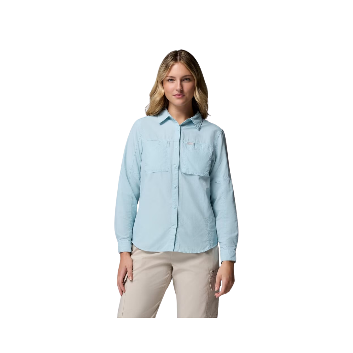 COLUMBIA W SKIEN VALLEY LS SHIRT MARINE LIGHT