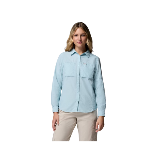 COLUMBIA W SKIEN VALLEY LS SHIRT MARINE LIGHT