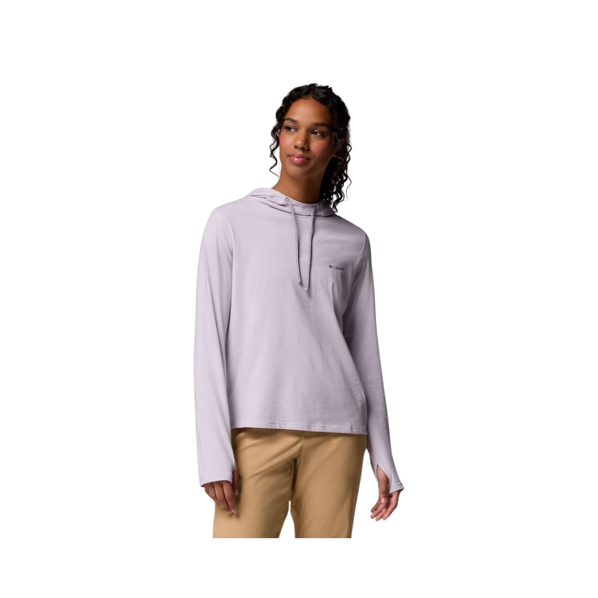 COLUMBIA W SUN TREK HOODIE II LAVANDER PEARL