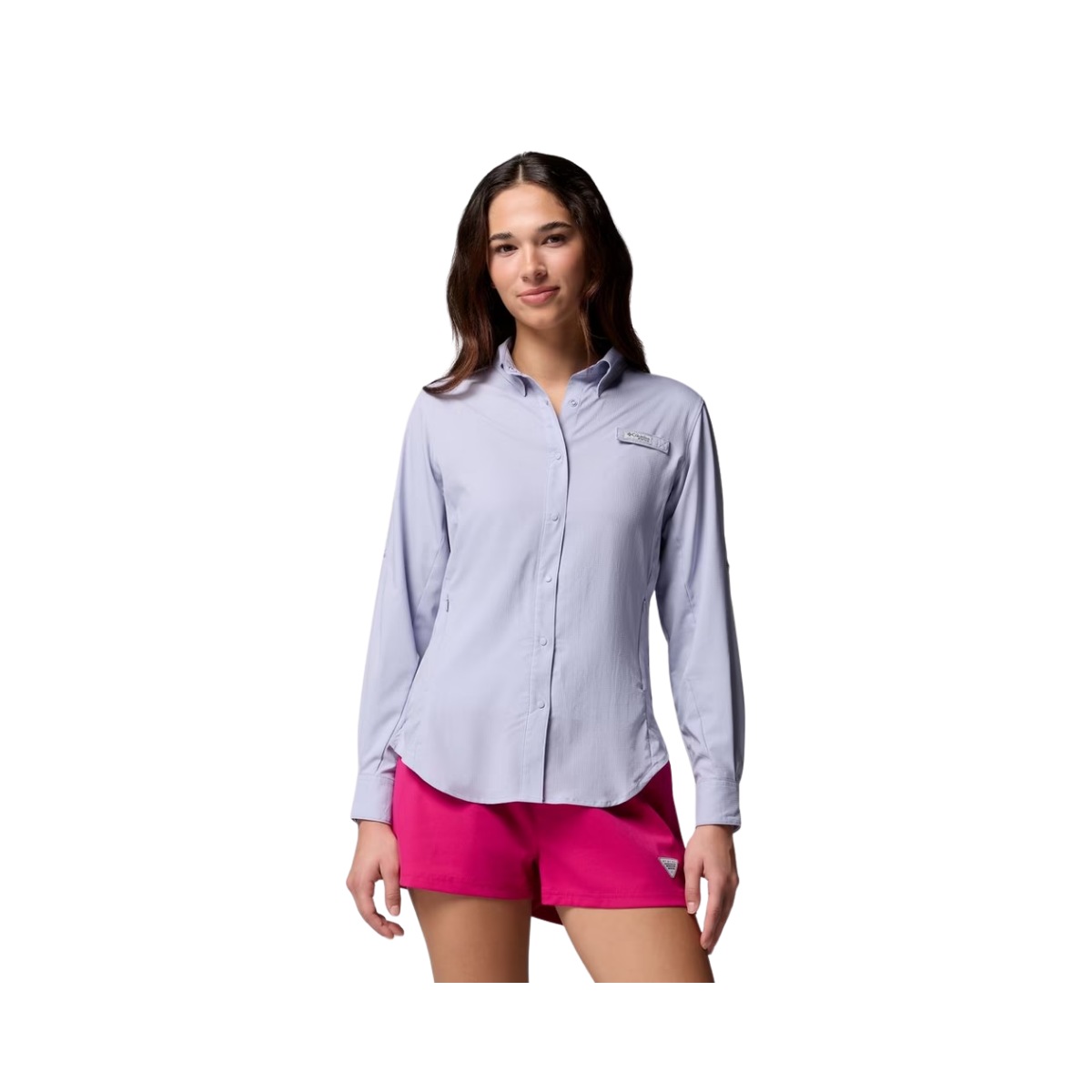 COLUMBIA W TAMIAMI II LS SHIRT TWILIGHT