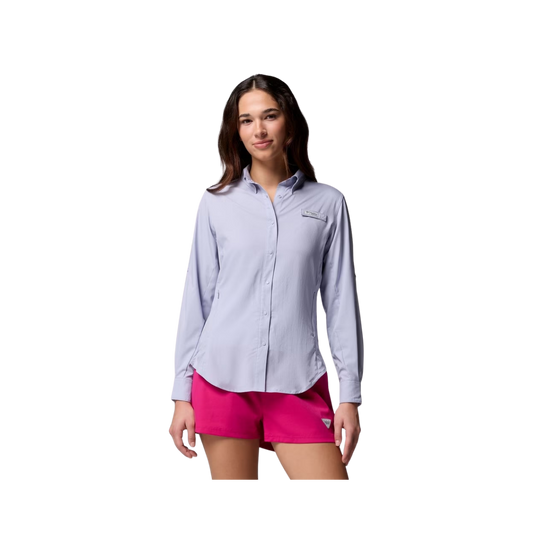 COLUMBIA W TAMIAMI II LS SHIRT TWILIGHT