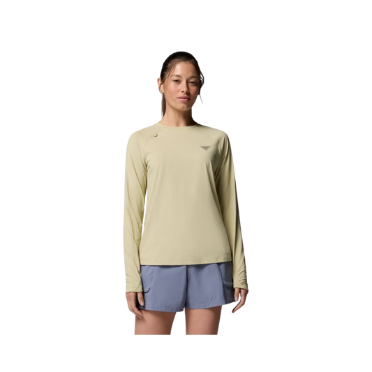 COLUMBIA W WILD CAST SUN SHIRT SERPENTINE
