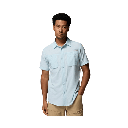 COLUMBIA WILD CAST VENT SS SHIRT SHARK