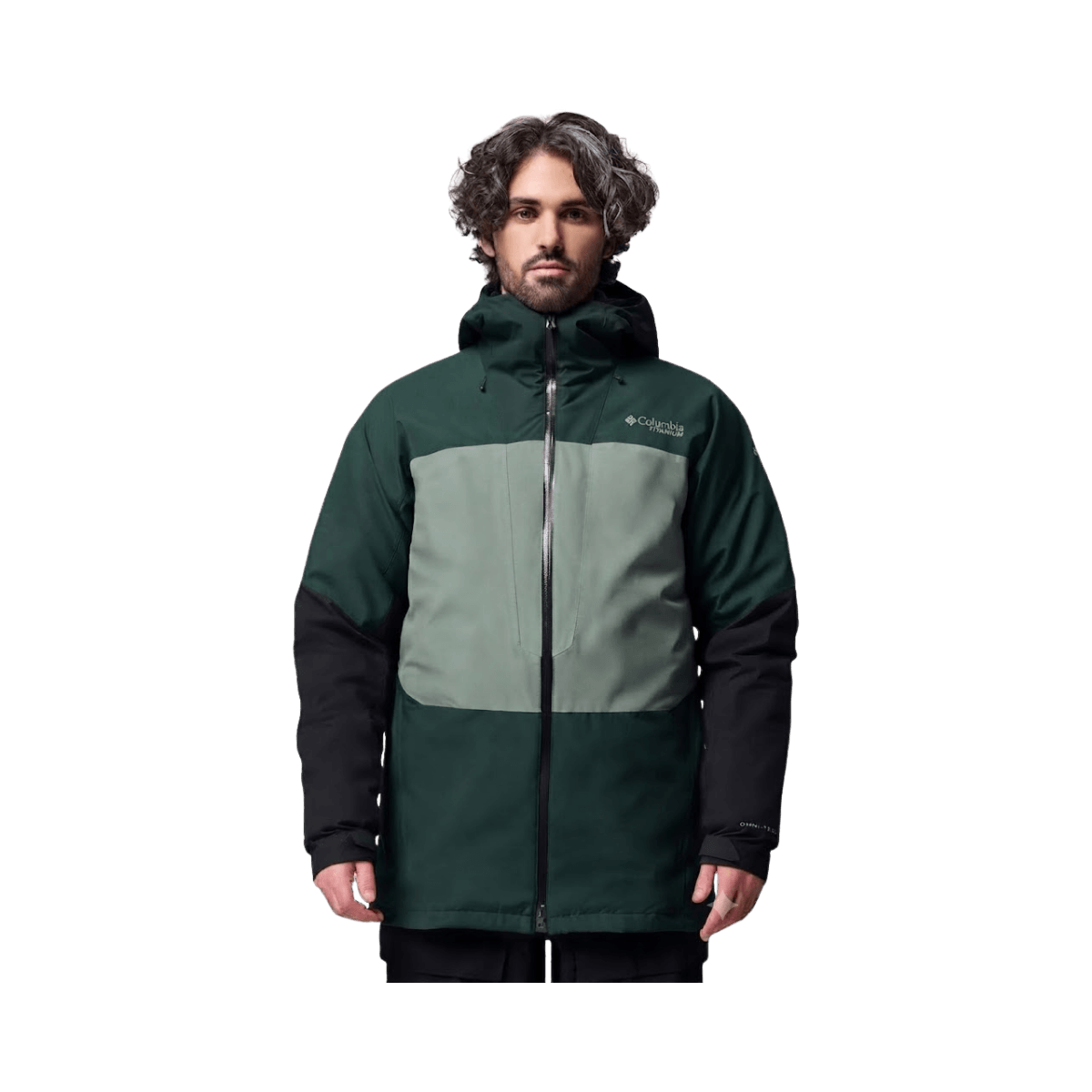 COLUMBIA WINTER DISTRICT II INTRCHG JKT RAIN FOREST