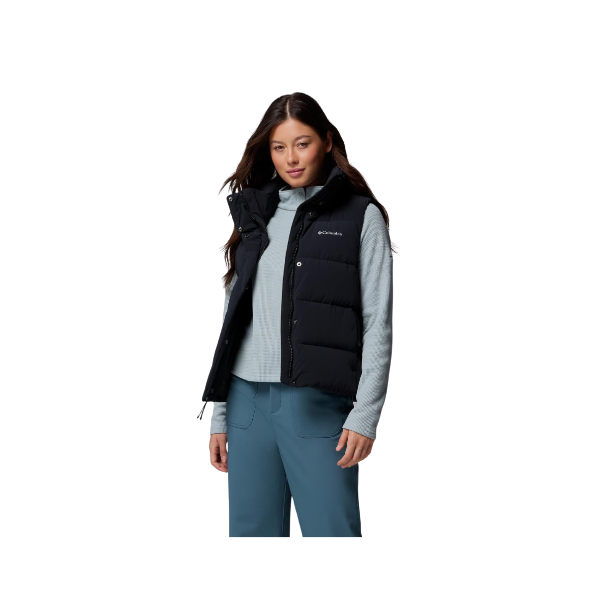 COLUMBIA W AMAZE PUFF VEST BLACK