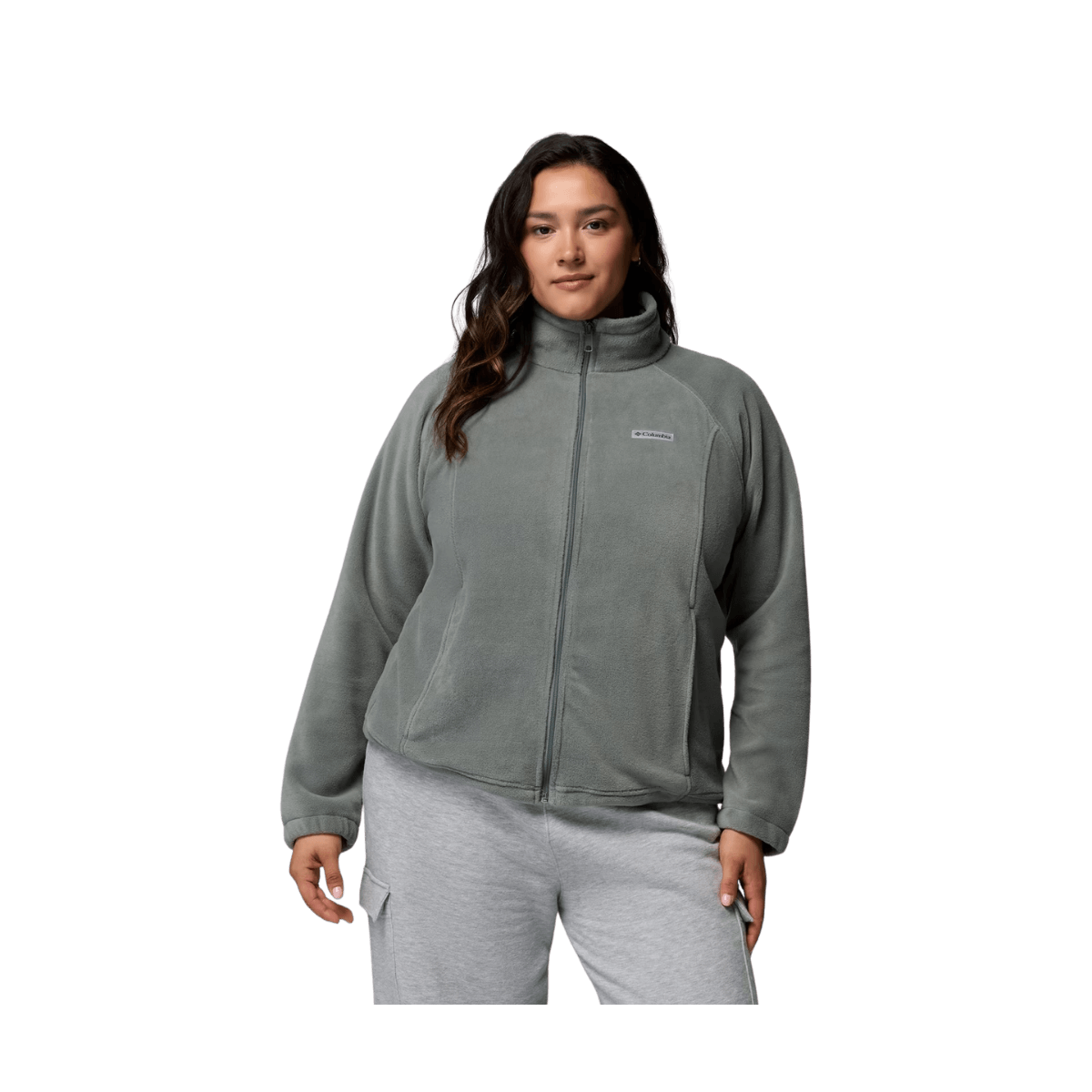 COLUMBIA W BENTON SPRINGS FULL ZIP EXT SEDONA SAGE
