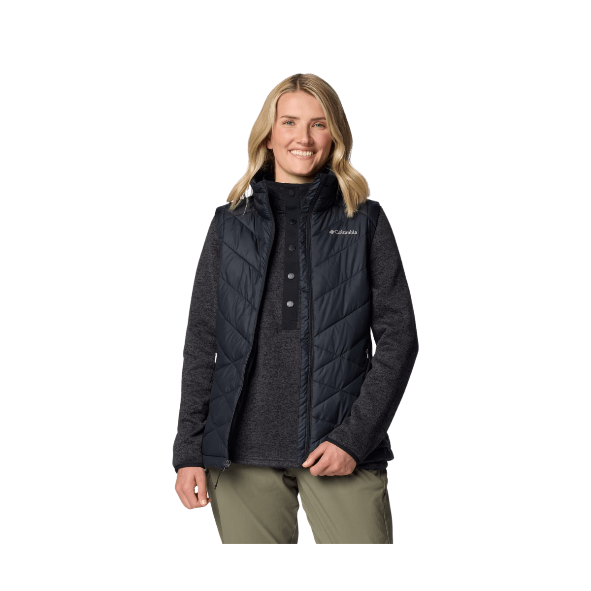 COLUMBIA W HEAVENLY II VEST BLACK