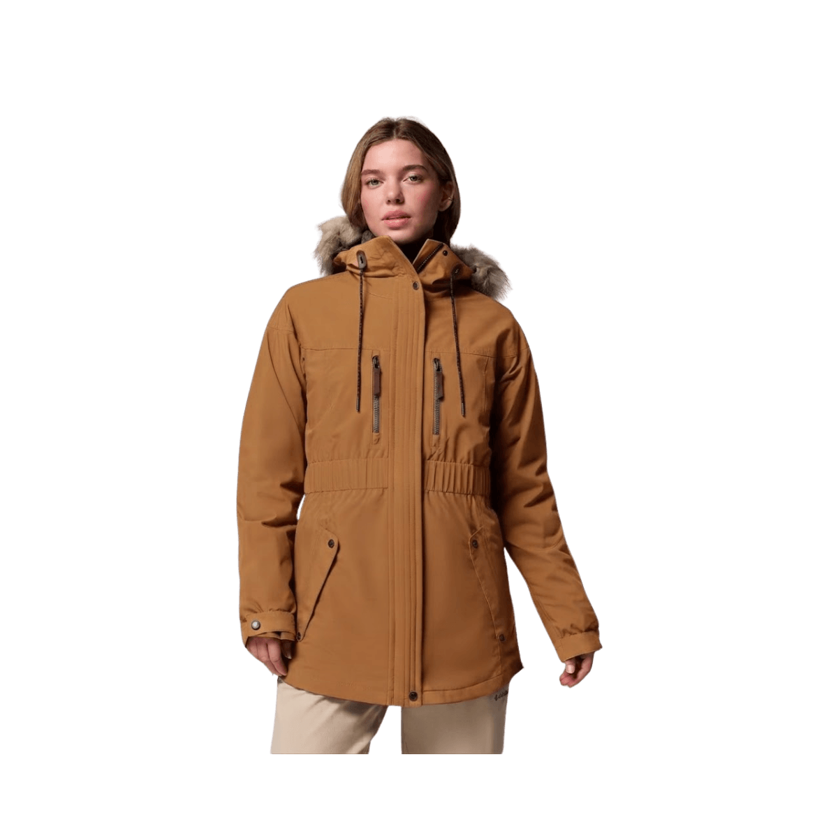 COLUMBIA W PAYTON PASS II INTRCHNGE JKT CAMEL BROWN