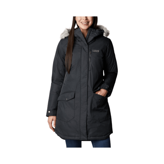 COLUMBIA W SUTTLE MNTN LONG INS JKT EXT BLACK